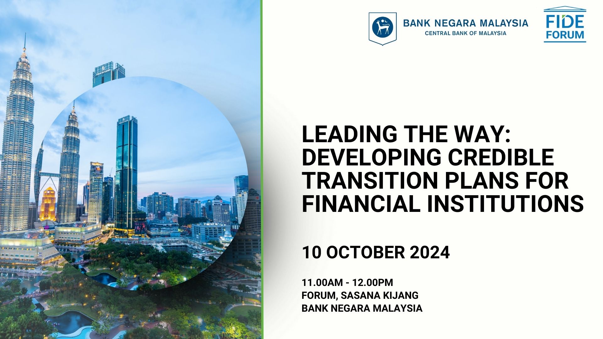 Leading the Way: Developing Credible Transition Plans for Financial Institutions