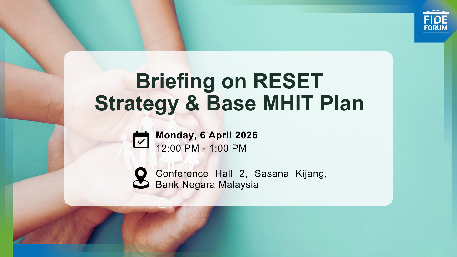 Briefing on RESET Strategy & Base MHIT Plan
