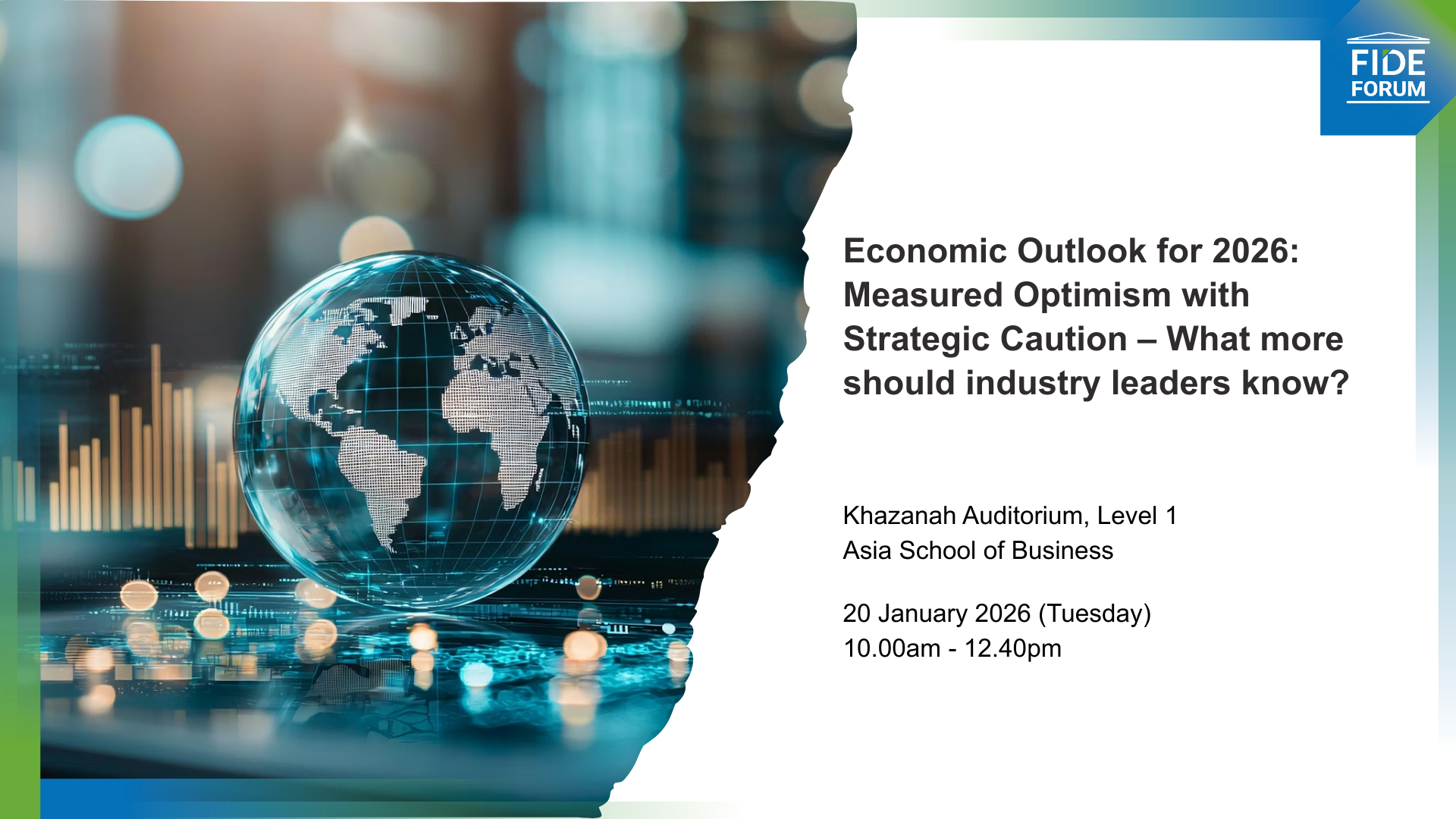 Economic Outlook for 2026: Measured Optimism with Strategic Caution – What more should industry leaders know? 