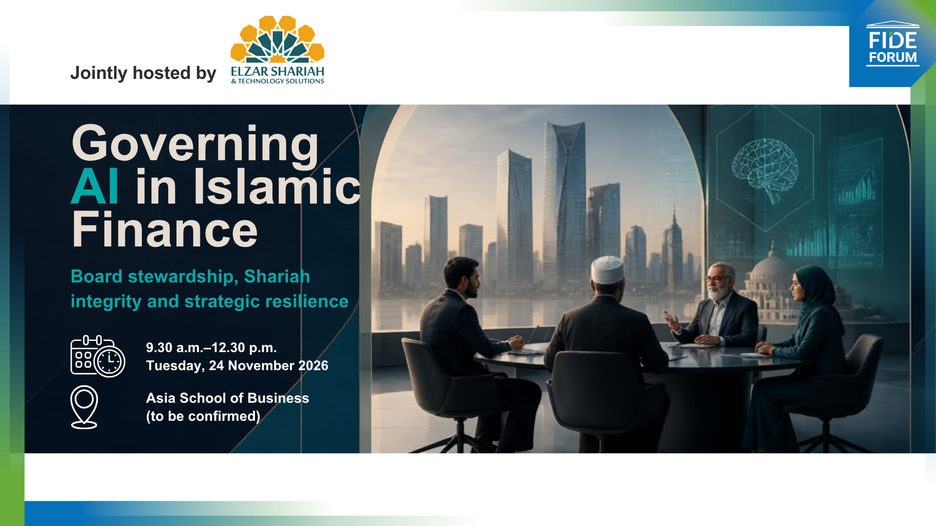 Governing AI in Islamic Finance: Board Stewardship, Shariah Integrity and Strategic Resilience