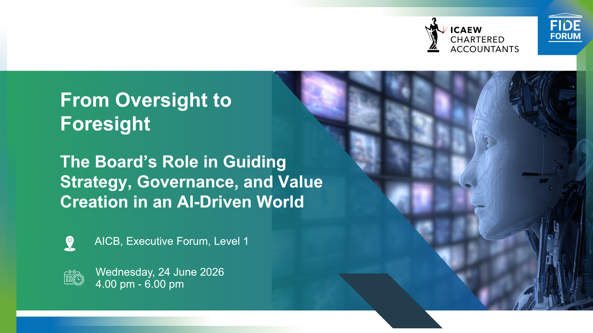 From Oversight to Foresight: The Board’s Role in Guiding Strategy, Governance, and Value Creation in an AI-Driven World