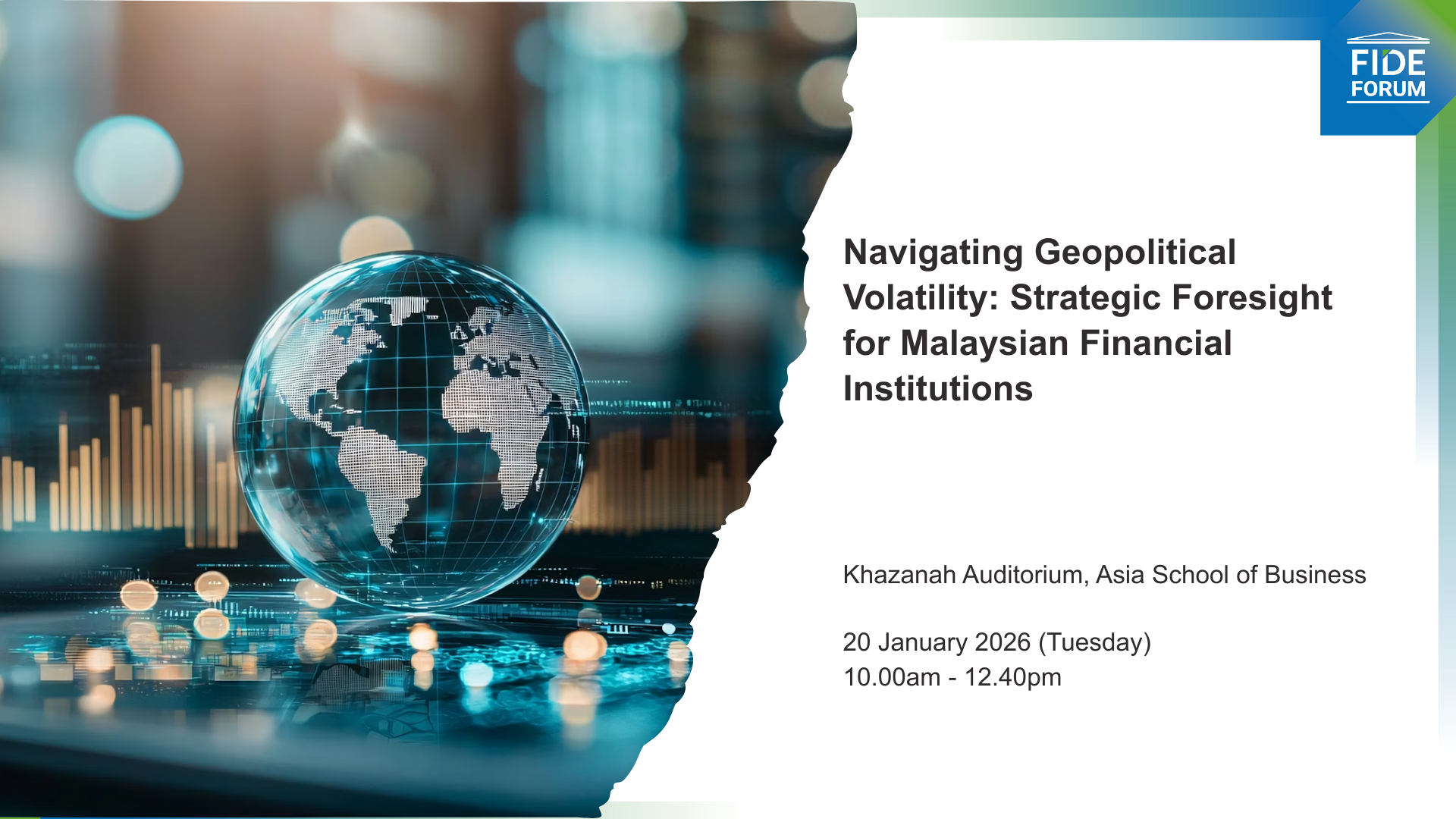 Navigating Geopolitical Volatility: Strategic Foresight for Malaysian Financial Institutions