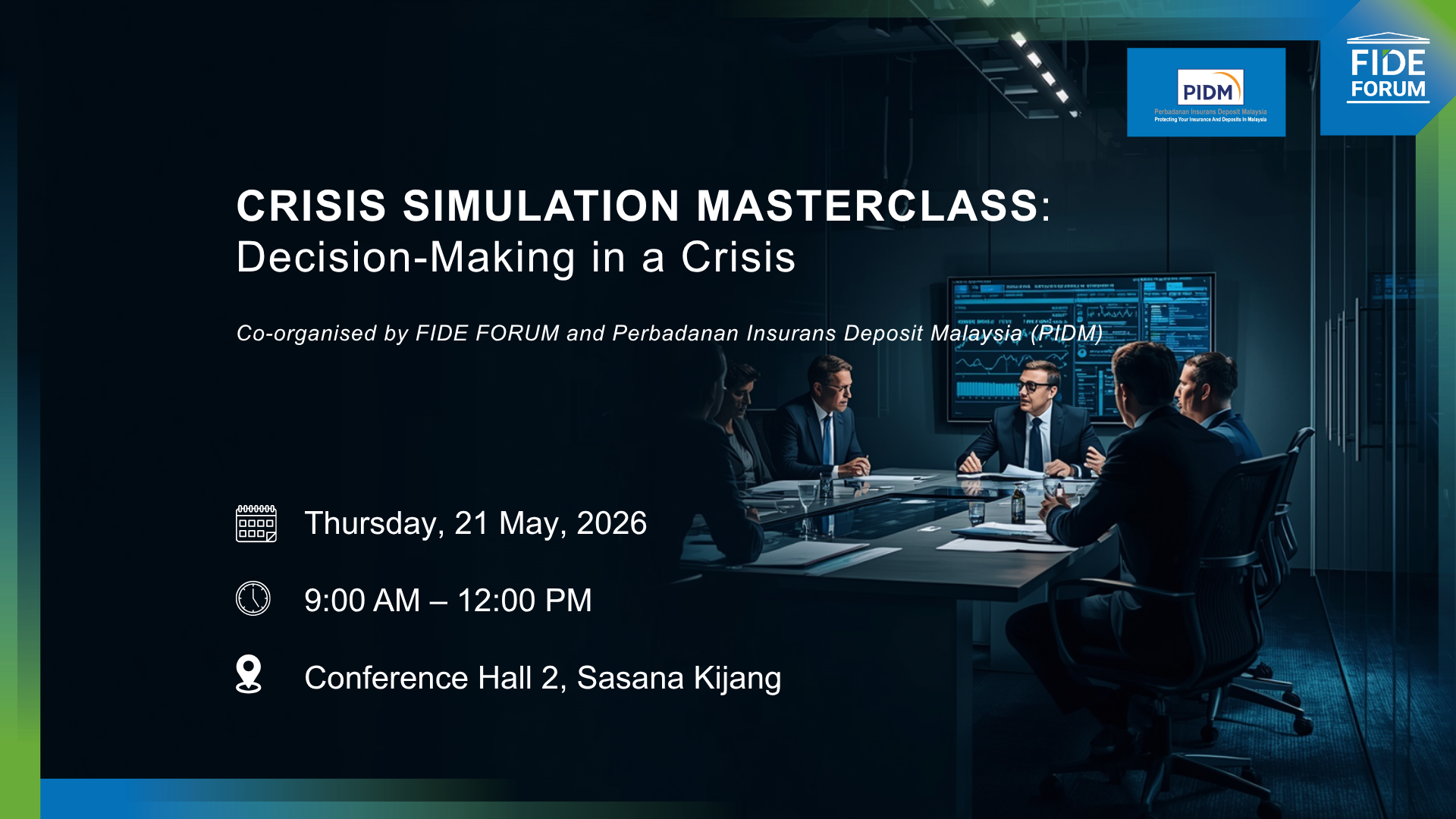 Crisis Simulation Masterclass: Decision-Making In a Crisis