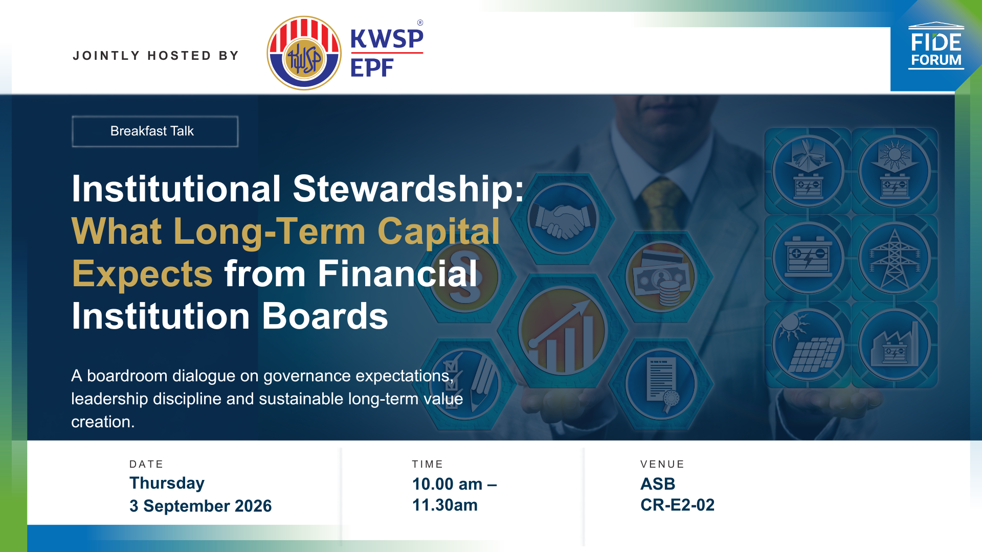 Breakfast Talk - Institutional Stewardship What Long Term Capital Expects from Financial Institution Boards