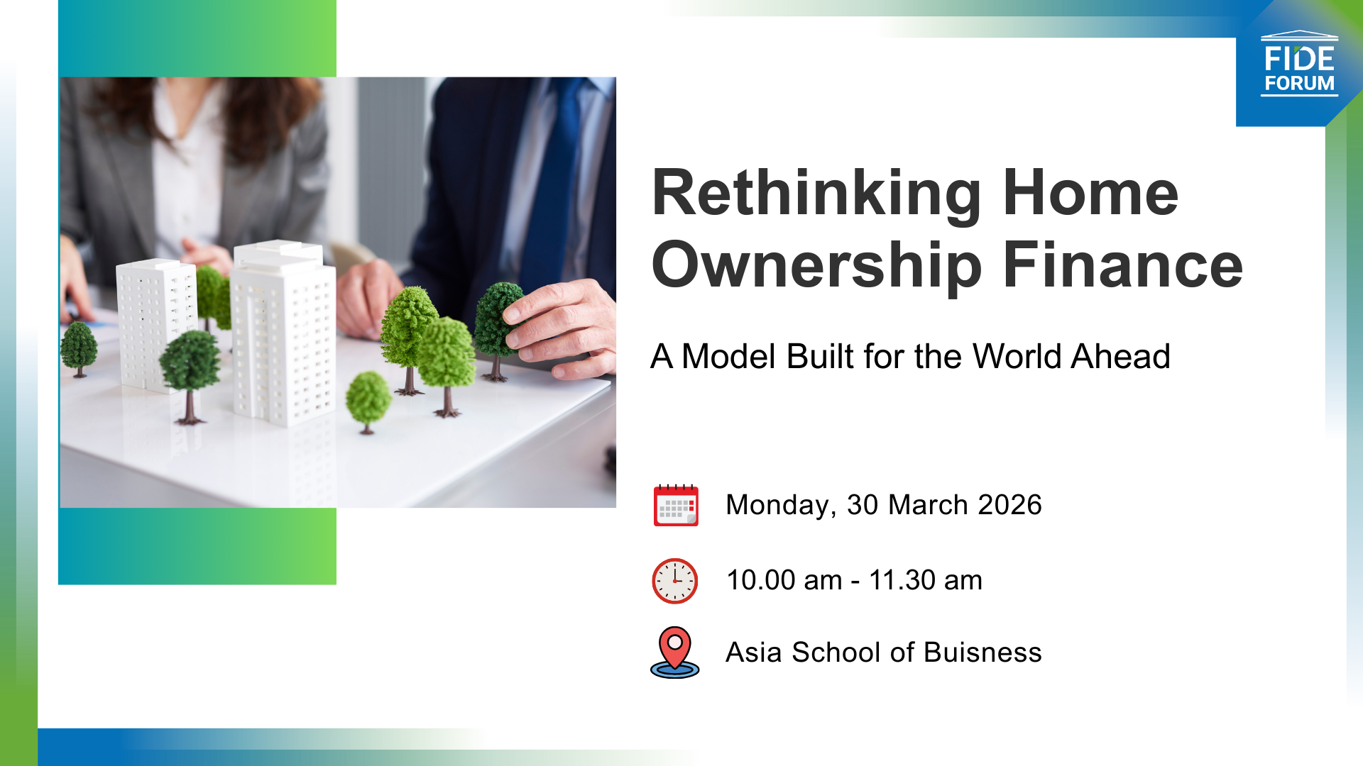 Rethinking Home Ownership Finance - A Model Built for the World Ahead