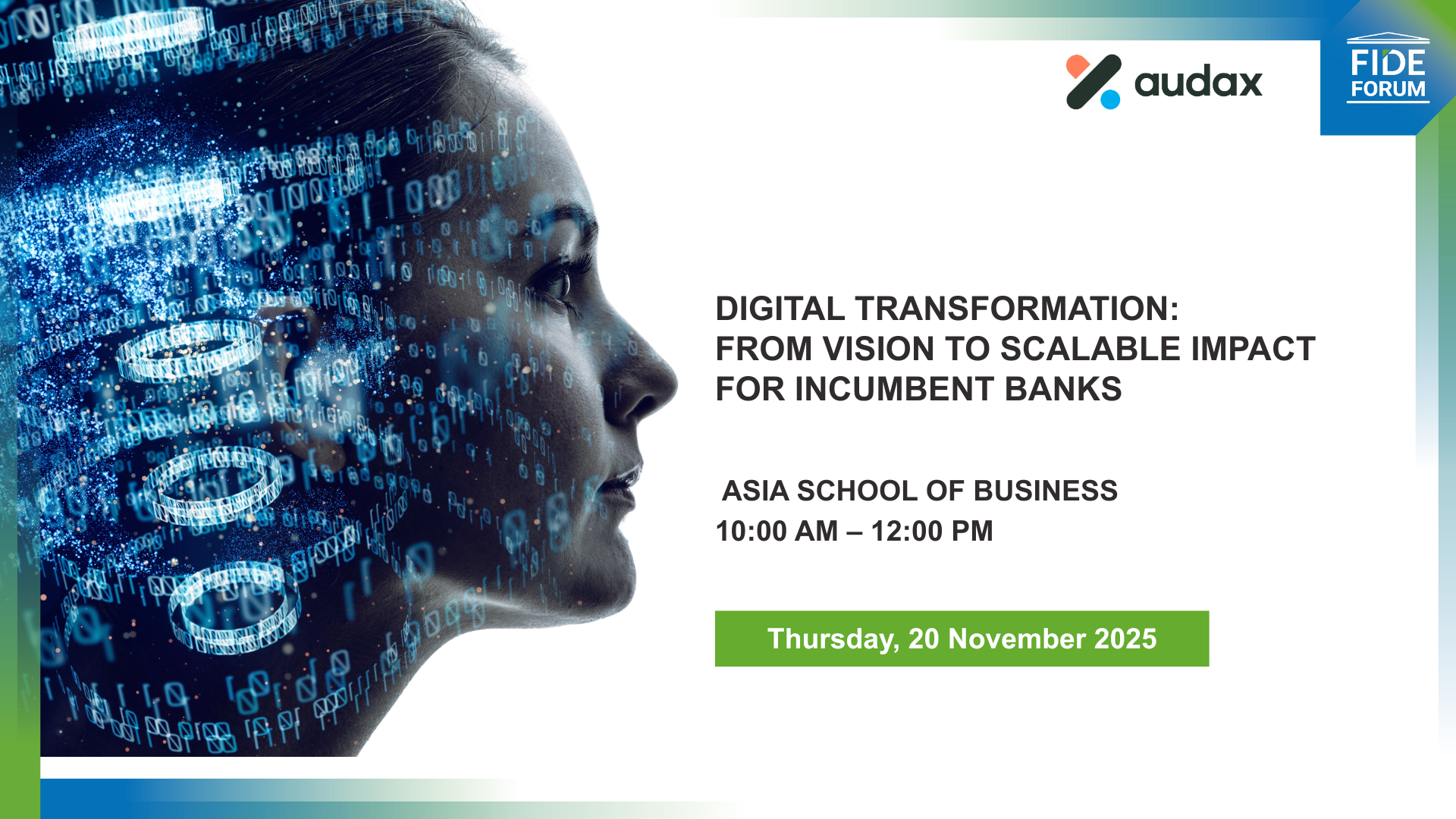 Digital Transformation: From Vision to Scalable Impact for Incumbent Banks