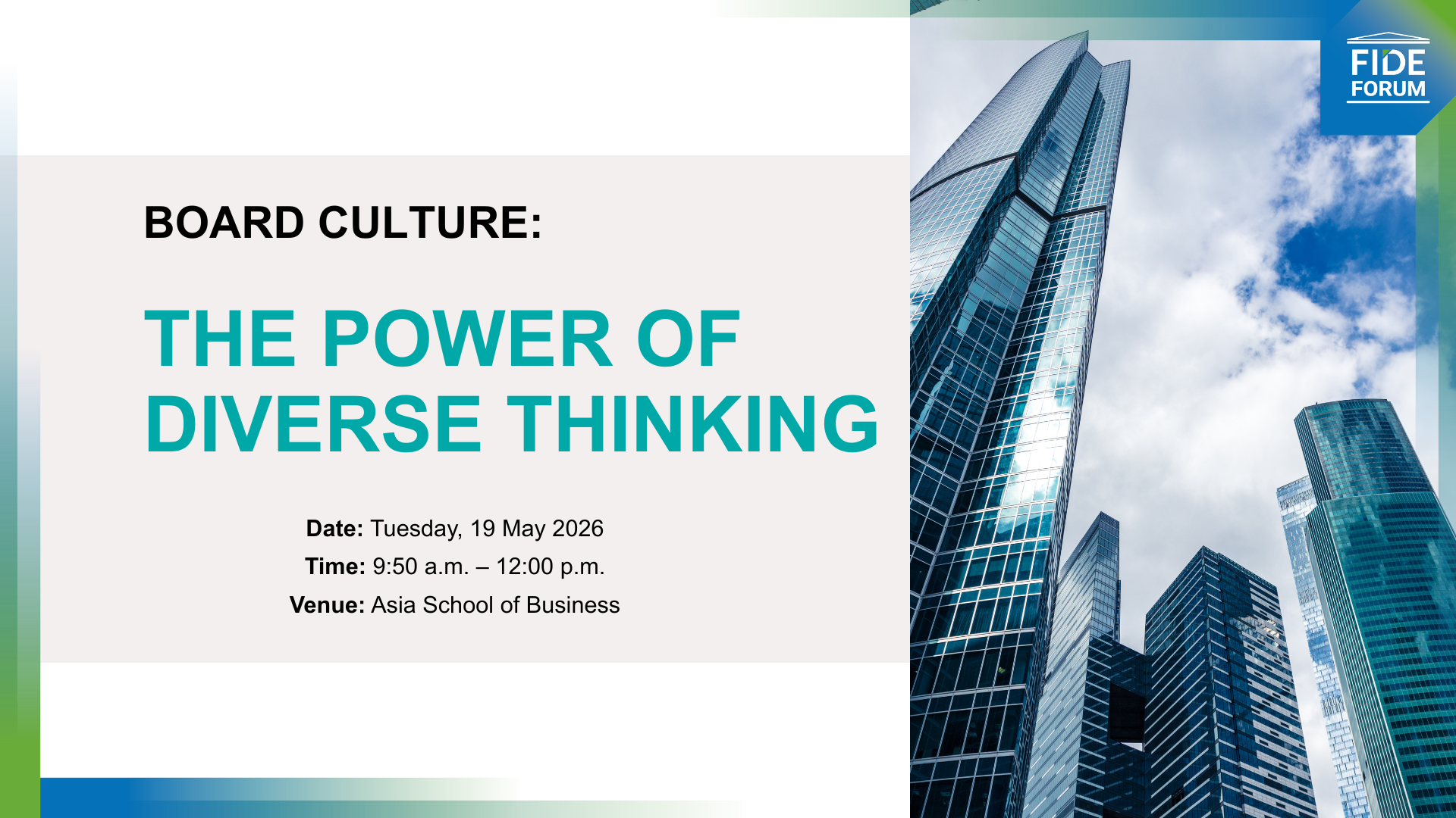 Board Culture: The Power of Diverse Thinking